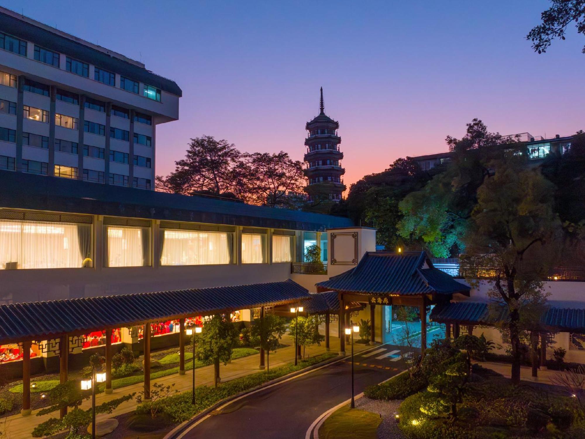 Guangdong Yingbin Hotel-Free Canton Fair Shuttle Bus Экстерьер фото